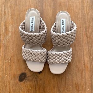 Steve Madden Daphnee Braided Block Heel Sandal